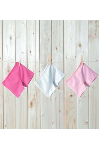 Blackspade 1298 Kız Çocuk 3'Lü Paket %95 Pamuklu Boxer