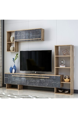 Tv Ünitesi Star Çırağan Mermer Desen 209 Cm