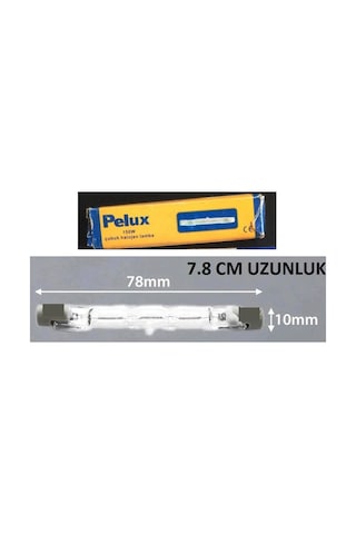 Pelux R7s Çubuk Halojen Ampul 150w 78mm
