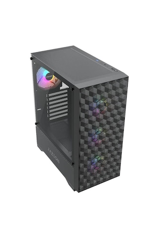 Fazeon F6 650w 80+ Bronze Tempered Glass Mesh 4x Argb Fanlı Usb 3.0 Atx Bilgisayar Kasası