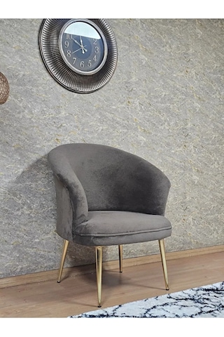 Tekli Teddy Gold Kaplama Sivriltme Ayak Çay Seti Koltuk Tekli Ber Çok Renkli