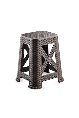 Holiday Rattan Tabure Acı Kahve