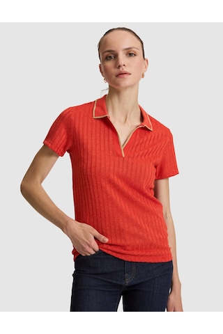 Pierre Cardin Kadın Kırmızı Tişört Basic 50320697-vr030