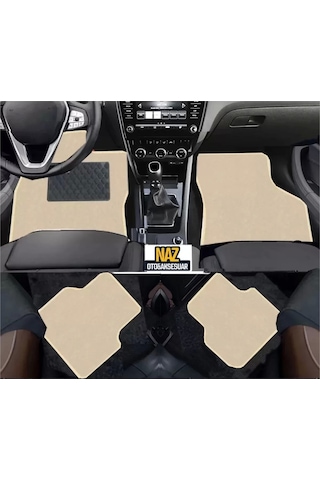 Volkswagen Caddy 2010 - 2015 Bej Halı Bej Kenar Petek Topuk