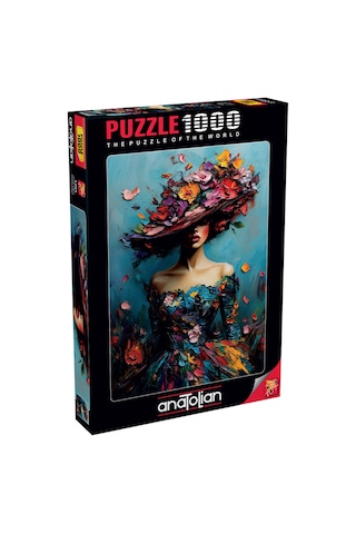 Anatolian 1000 Parçalık Puzzle - Çiçek Etkisi 1201