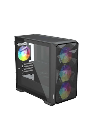 Dragos Diamond 4x ARGB 600W 80+ Plus Oyuncu Bilgisayar Kasası