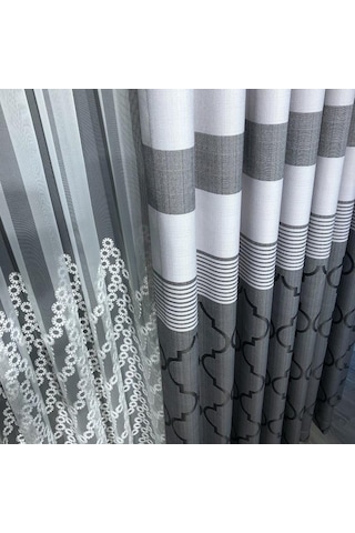 Fon Perde Gofrelli Panel Fon 8 Farklı Renk Seçeneği