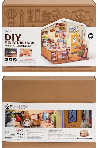 Rolife Cozy Kitchen - Kendin Yap Minyatür Maket