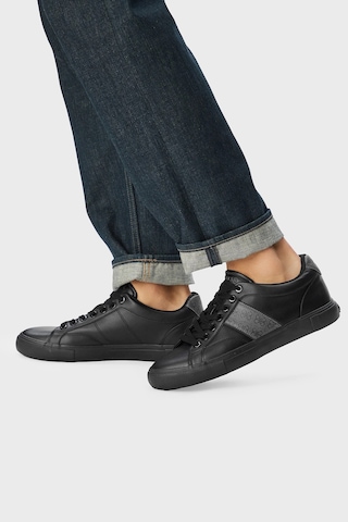 Guess Cribe Logolu Sneaker Ayakkabı Fmtcrıfal12 Erkek Ayakkabı Fmtcrı Fal12 Black Siyah