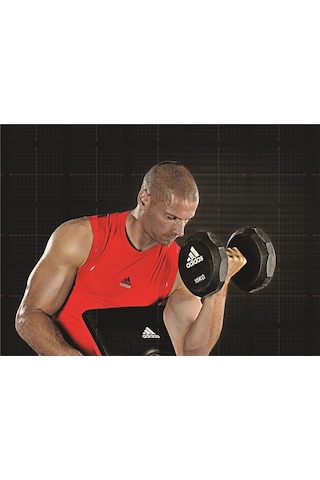 Adidas Kauçuk Dambıl 25 KG adwt-10325