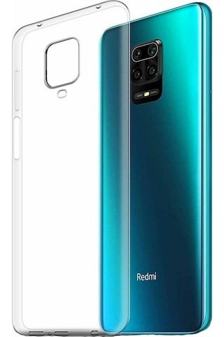 Logis Xiaomi Redmi Note 9s Şeffaf Silikon Kılıf