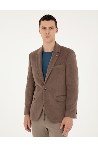 Pierre Cardin Erkek Açık Kahverengi Ceket 50296409-vr002 Açık Kahverengi