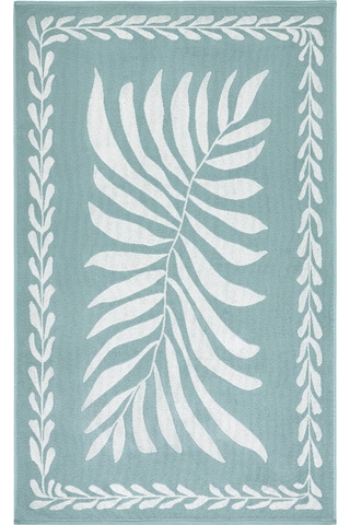 Özdilek Sun Boho Leaf Plaj Havlusu 90x150 Cm Yeşil
