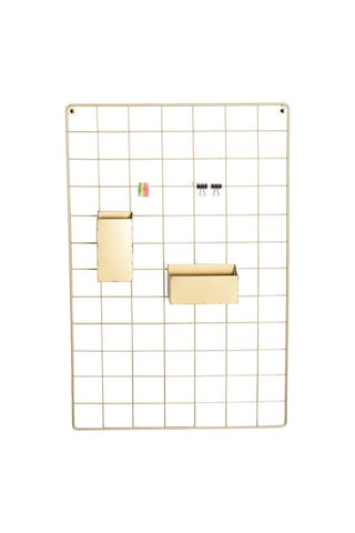 Metal Tel Pano Gold Fotoğraf Askısı Notluk 40X60 Catchme (415764490)