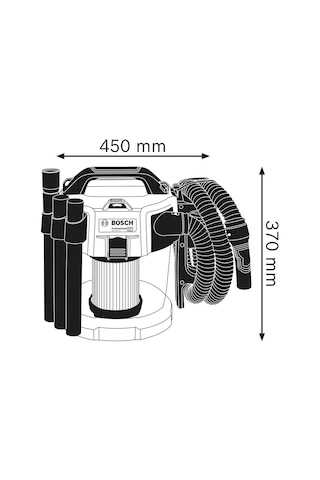 Bosch Professional GAS 18V-10L Akülü Süpürge - 06019C6302