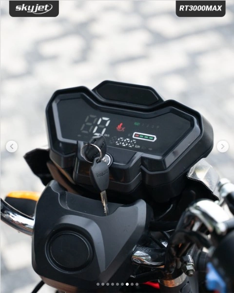 Skyjet RT3000 Max Elektrikli Moped Gri