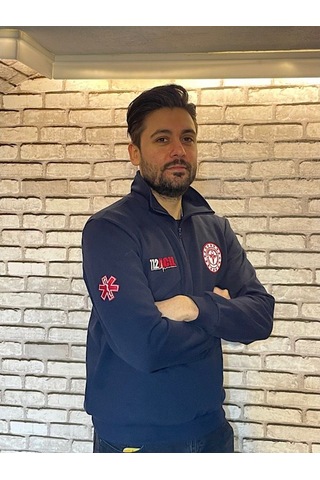 Acil Sağlık Yarım Fermuarlı Sweat