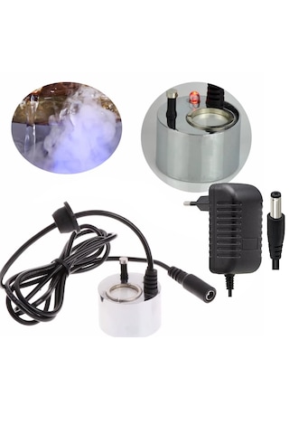500ml Metal Soğuk Buhar Üreteci, Kuluçka Nem Nozulu 24v+adaptör