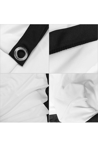 Geeroyoo 70 İnç H70 Projeksiyon Ekranı 16:9 Oranlı Poliester Malzeme Ev Sinema Ve Konferans İçin