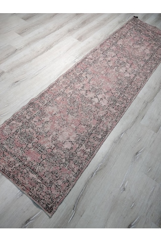 Türkmen Halı Vintage Mood 3201A Pudra 80X300 Cm Kilim