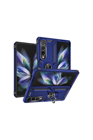Galaxy Z Fold 4 Uyumlu Vega Kılıf-mavi Mavi Mavi