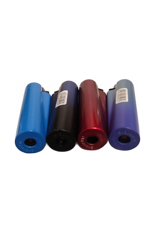Renkyapı 4 Adet Kaliteli Çarklı Taşlı Doldurulur Çakmak Clipper Flamagas