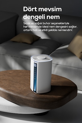 Hava Nemlendirici Lite Akıllı, Uv Hijyen, Ultrasonik Soğuk Buhar, 3.5l, Wifi X7450