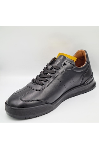 Greyder 19221 6y Siyah Hakiki Deri Erkek Günlük Casual Urban Deri Sneaker