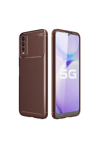 Vivo Y20s Kılıf Tchs Negro Silikon Kapak - Lacivert Lacivert
