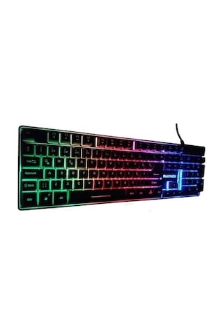 Raynox Pro K1000 Usb Kablolu RGB LED Aydınlatmalı Mekanik Hisli Oyuncu Q Klavye
