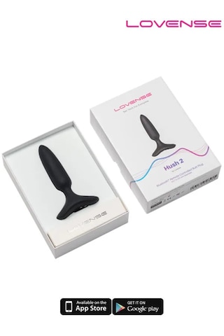 Lovense Hush 2 Telefon Ve Bluetooth Kontrollü Anal Plug 1