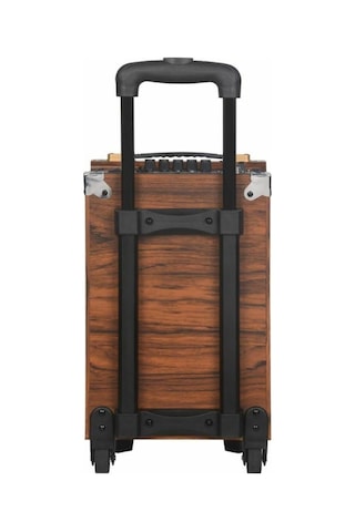 Baab B-q8 8''20cm Kablosuz 1 El Mikrofon Bluetooth Şarjlı Müzik Kutusu