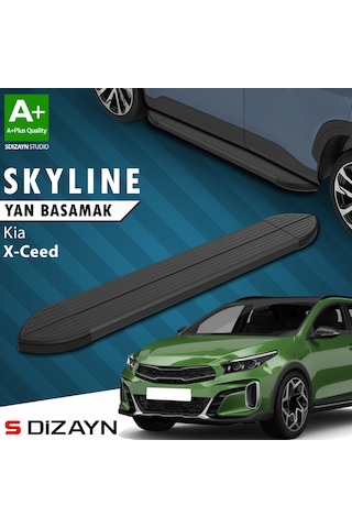 S-dizayn Kia Xceed Skyline Siyah Yan Basamak 183 Cm 2019 Üzeri A+ Kalite