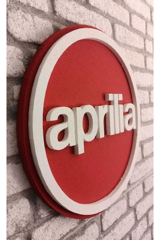 Aprilia Logo 50x50 Aprilia Motor Logosu 3d Aprilia Logo Strafor Logo 50 x 50