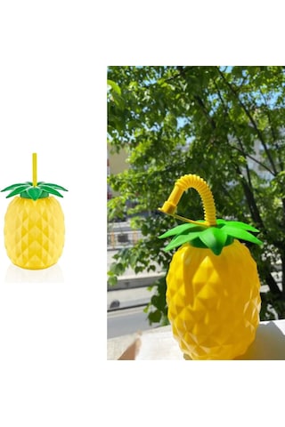 Ananas Pipetli Suluk Yeşil