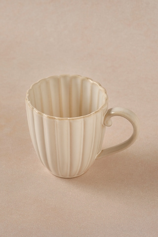 Karaca Daisy Kupa 380 Ml Krem