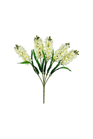 Yapay Çiçek Sümbül Demeti Beyaz 55 40cm 1.kalite