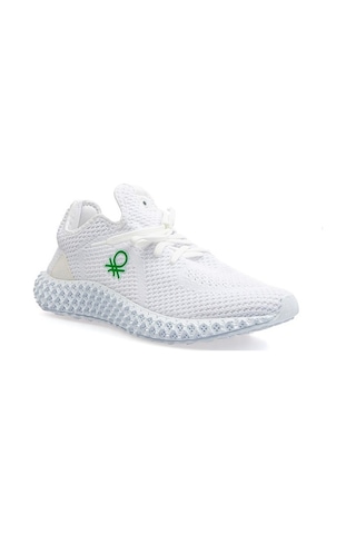 Benetton | Bn-30008 - 3570 Beyaz - Erkek Spor Ayakakbı (489961823) Beyaz