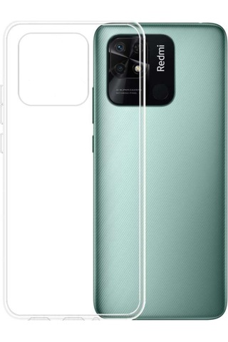 Xiaomi Redmi 10C 1mm Süper Silikon Şeffaf Kapak
