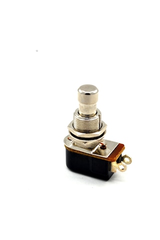 Ayak Pedal Basma 0-1 Metal Buton 2 Pin Yaylı