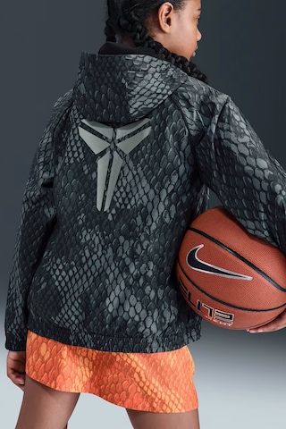 Nike Kid's Kobe Lightweight Woven Water Resistant Jacket Dark Green Unisex Çocuk Kapüşonlu Hafif Dokuma Suitici Ceket Koyu Yeşil