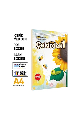 3 Yaş Okul Öncesi MEB Etkinlik Kitabı 2’li Set Çekirdek Eğlenceli ve Öğretici Aktiviteler BASKI ÜCRETİ