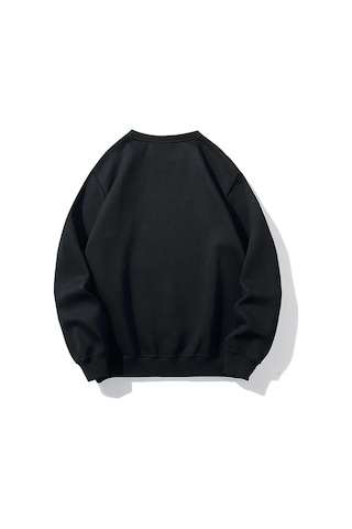 Brz Collection Unisex Oversize Evolving Coolane Sweatshirt Siyah