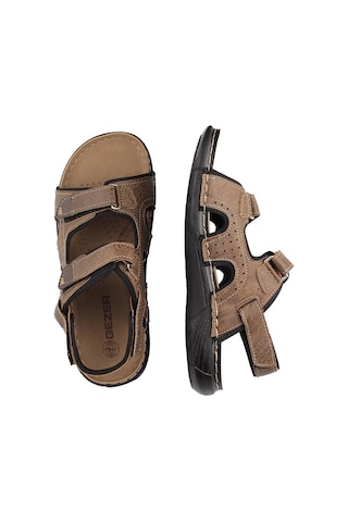 Gezer Yazlık Erkek Sandalet (554653084) Kahverengi