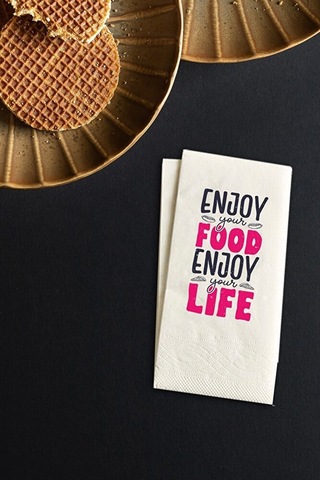 Konuşan Sunum Peçetesi 20 Adet