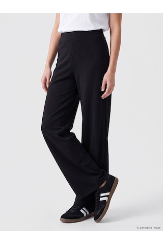 Lcw Comfort Siyah Soft Touch Kadın Eşofman Altı