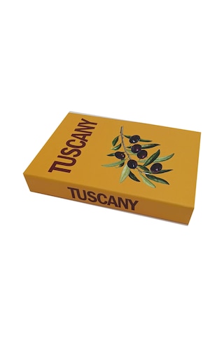 2026-773 Tuscany Dekoratif Kitap Kutusu
