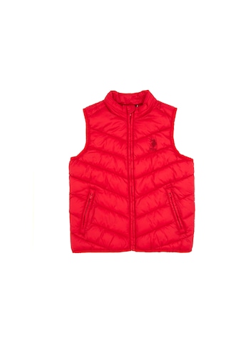U.s. Polo Assn. Erkek Çocuk Kırmızı Yelek Dokuma 50310530-vr030 Kırmızı