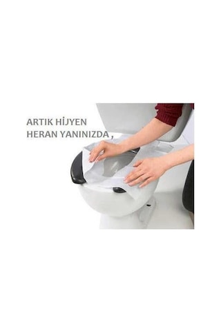 Palex Klozet Kapak Örtüsü Dispenseri Şeffaf Mavi