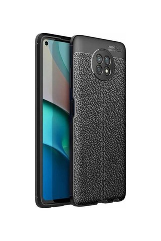 Xiaomi Redmi Note 9T Kılıf Zore Niss Deri Desenli Silikon Kılıf